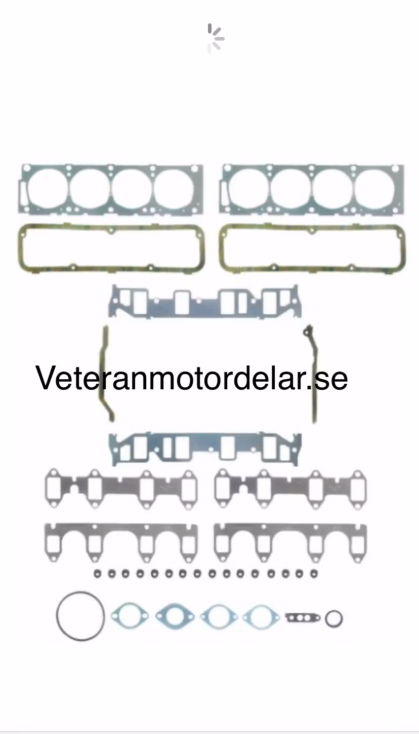 Sotningssats HS 8554PT 1958-76 332,352,361,390,427,428 V8
