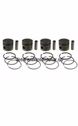 Kolvsats 91345 030 1961/68 Motor B18A, B