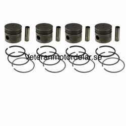 Kolvsats 91345 030 1961/68 Motor B18A, B