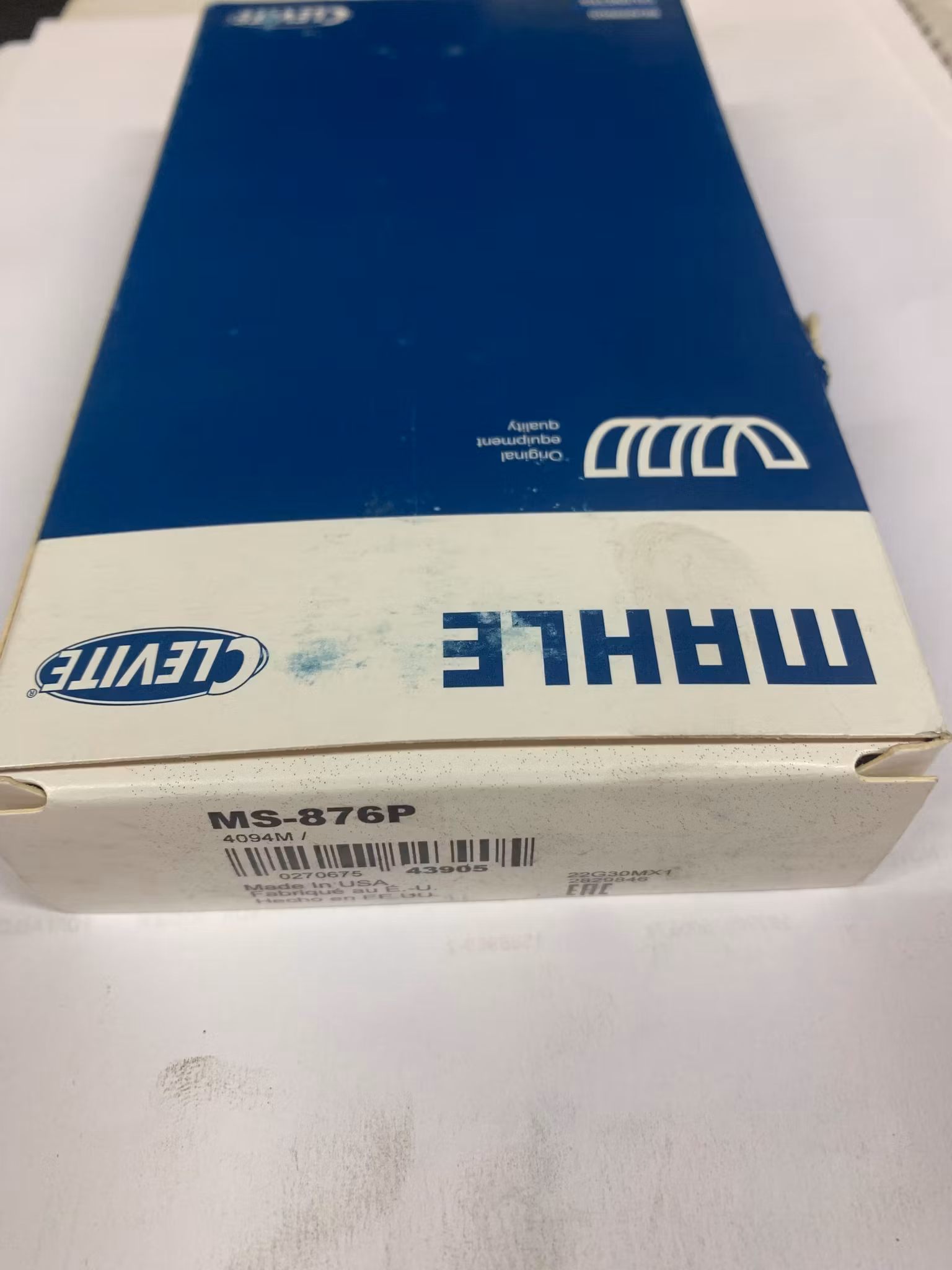 Ramlagersats MS 876P STD 1958-78 350, 361, 383, 400 V8 (4094M)