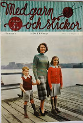 Med garn och stickor nr 1 Hösten 1950, (32 sid)