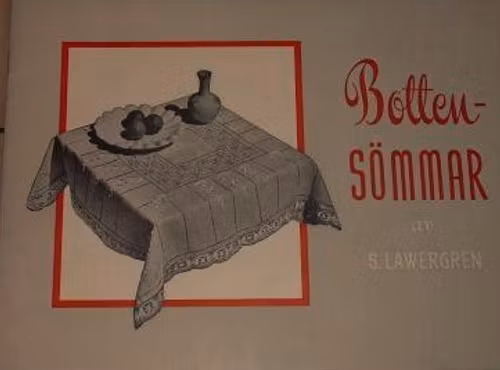 Botten-sömmar häfte 20 sid. S. Lawergren 1953