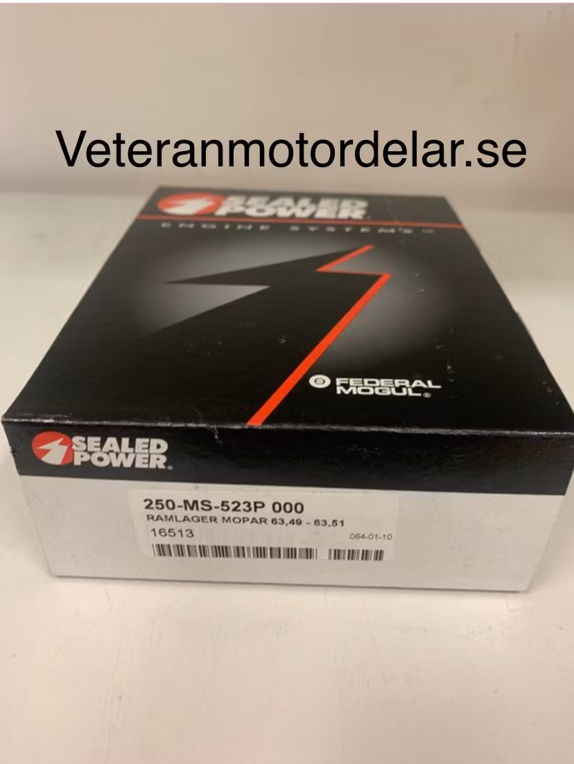 Ramlagersats MS 523P 010 1934/59 218, 230 Motor 3 1/4 (415M)
