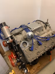 Ford motor 8BA Flathead V8 1949-53, nyrenoverad, komplett