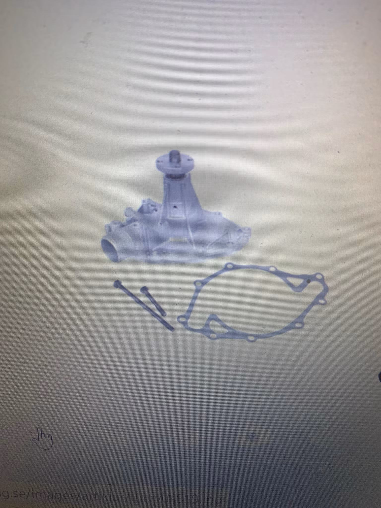 Vattenpump FP 1335 1962-68 221, 260, 289 V8, (Aluminium)
