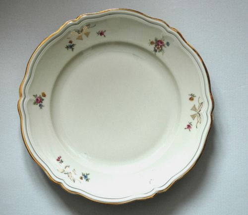 Hackefors "32" Tallrik Blommönster 1930-40 tal