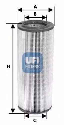 Luftfilter UFI 27.153.00 1986/93 900,900 Turbo (C15104)