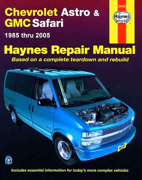 Haynes H24010 1985-05 Chevrolet Astro, GMC Safari