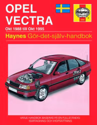 Haynes S3264 1988-95 Opel Vectra, Svensk text