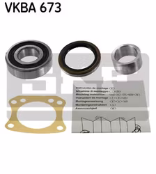 Hjullagersats Bak VKBA 673 12.75-78 Sunny 120Y
