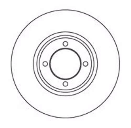 Bromsskiva fram 202520 1971-82 Escort, Taunus