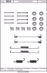 Mont.sats Backar Q-0514 1975-80 Escort