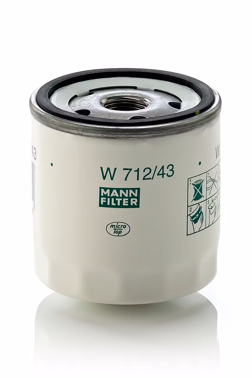 Oljefilter W 712/43 1981-93 Escort 1,6 lit.