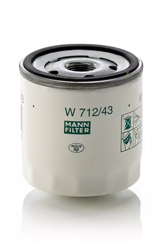 Oljefilter W 712/43 1981-93 Escort 1,6 lit.