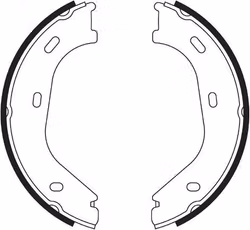 Handbromsbackar 2733217 1968-75 200, 220
