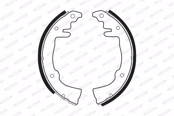 Bromsbackar Bak FSB 18 1966-67 R16