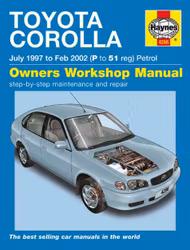 Haynes H4286 7.97-2.02 Corolla (Engelsk text)