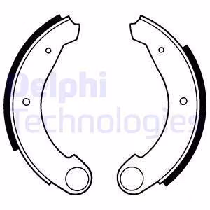 Bromsbackar Bak LS1159 1962-89 2CV, AMI, Dayne