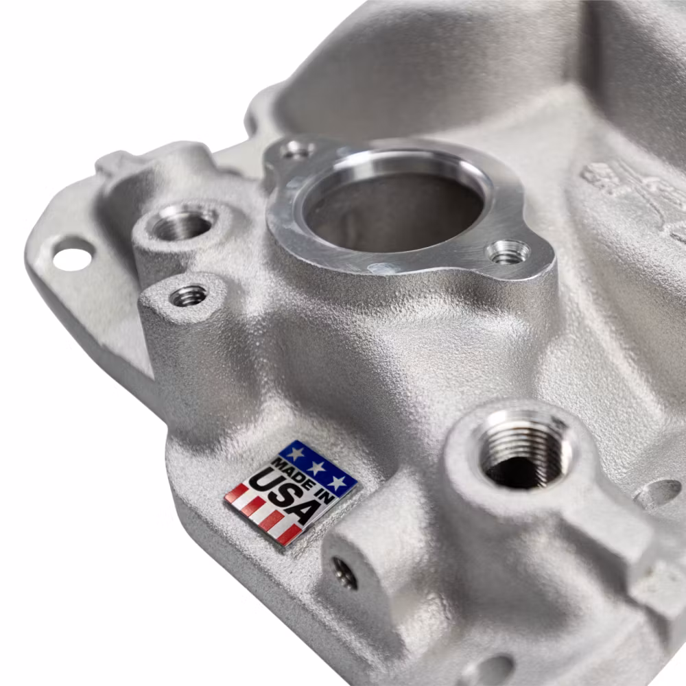 Edelbrock Performer EPS insugningsmanifold för 1955–1986evrolet 262–400 Small-Block V8