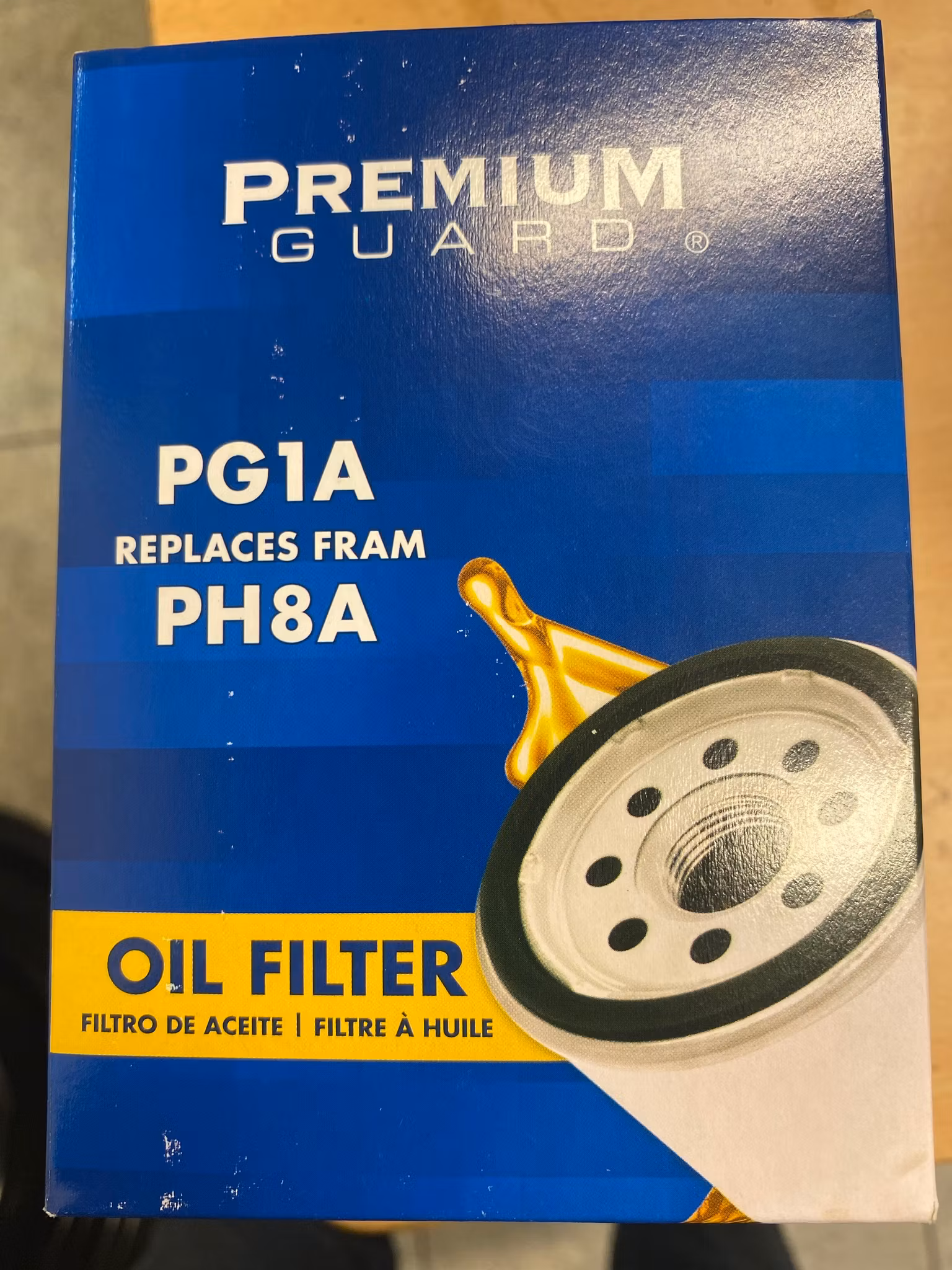 Oljefilter Purolator L-30001 1958-74 6-Cyl, V8