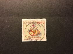 Hälsningsfrimärken VII facit nr 2085 lyxstämplat SOLNA