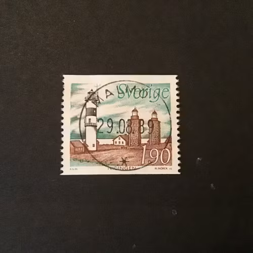 FYRAR 1989 facit nr 1537 lyxstämplat MALMÖ