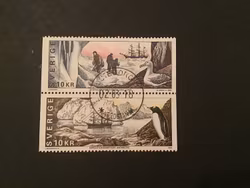 SYDPOLSEXPEDITIONEN 2002 facit nr 2290 SX1 lyxstämplat par GÖTEBORG