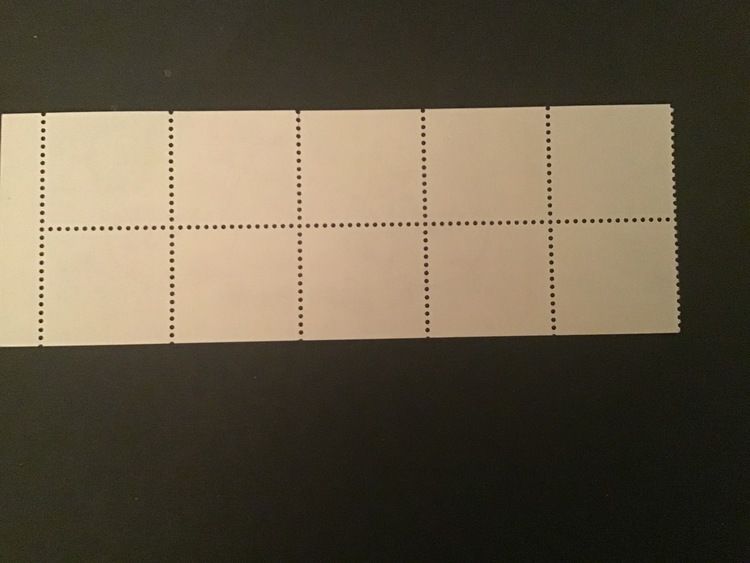 RABATTMÄRKEN X  facit nr 1499-1508 lyxstämplat block GÖTEBORG