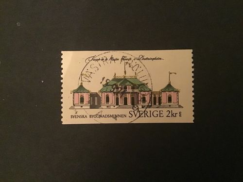 Byggnadsminnen 1970 facit nr 701 praktstämplat VÄSTRA FRÖLUNDA