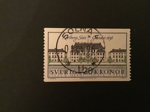 KARLBERG 1992 facit nr 1742 lyxstämplat SOLNA 4