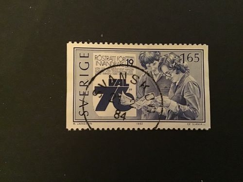 LEVA TILLSAMMANS facit nr 1220 prakt/lyxstämplat SVANSKOG