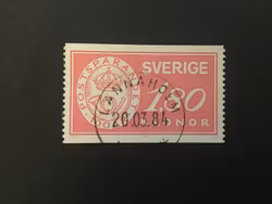 POSTSPARANDET 100 ÅR  facit nr 1286 praktstämplat LÄNNAHOLM