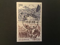 ÄLDRE STÄDER 1984 facit nr 1316 SX lyxstämplat par SUNDBYBERG 1