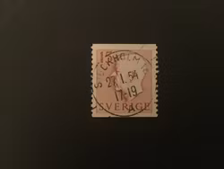 GUSTAV VI ADOLF TYP I facit nr 401 praktstämplat STOCKHOLM 16