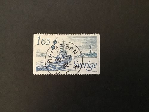 NYA SJÖMÄRKEN 1982 facit nr 1217 praktstämplat MALMÖ BAN