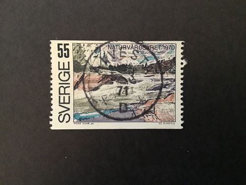 EUROPEISKA NATURVÅRDSÅRET facit nr 693 lyxstämplat ALVESTA