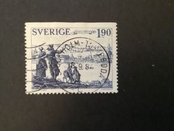 ÄLDRE STÄDER facit nr 1311 praktstämplat STOCKHOLM-TOMTEBODA