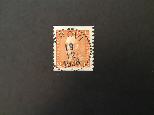 FACIT NR 184 LYXSTÄMPLAT FRÖVI