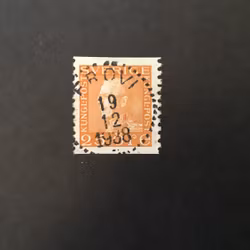 FACIT NR 184 LYXSTÄMPLAT FRÖVI