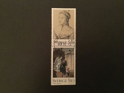 NATIONALMUSEUM 200 ÅR facit nr 1754 SX lyxstämplat par SOLLENTUNA