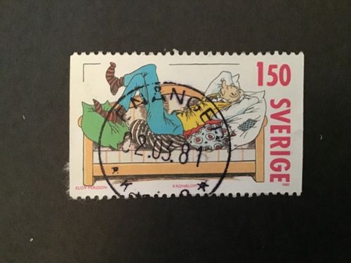 SVENSKA SERIER facit nr 1144 lyxstämplat ENÅNGER