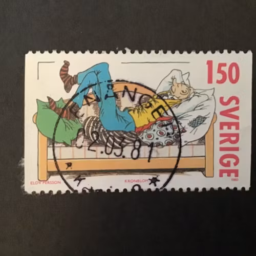 SVENSKA SERIER facit nr 1144 lyxstämplat ENÅNGER
