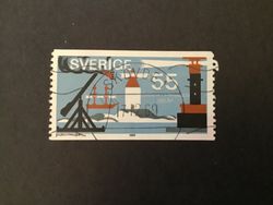 SVENSKAT FYRVÄSEN facit nr 680 praktstämplat SKÖVDE 1