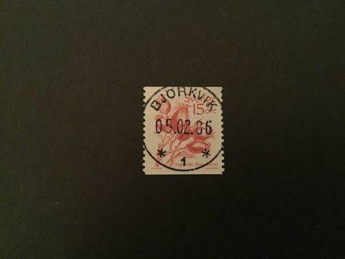 FRUKTER 1983 facit nr 1243 lyxstämplat BJÖRKVIK