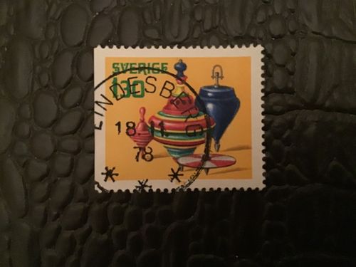 GAMLA LEKSAKER facit nr 1066 praktstämplat LINDESBERG