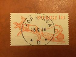 LAPONIA facit nr 777 lyxstämplat FORSHAGA