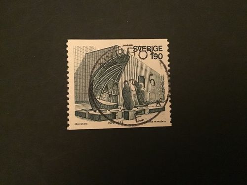 VINDARNAS GROTTA facit nr 953 LYXSTÄMPLAT NYBRO