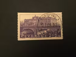 SVERIGES RIKSDAG facit nr 1747 LYXSTÄMPLAT  ENKÖPING 1