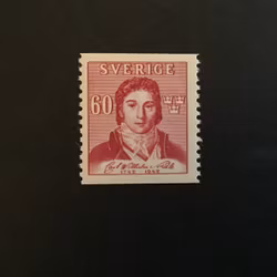CARL WILLHELM SCHEELE med fastsättarspår facit nr343