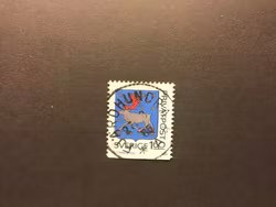 RABATTMÄRKEN VI facit nr 1297 praktstämplat FJÄRDHUNDRA